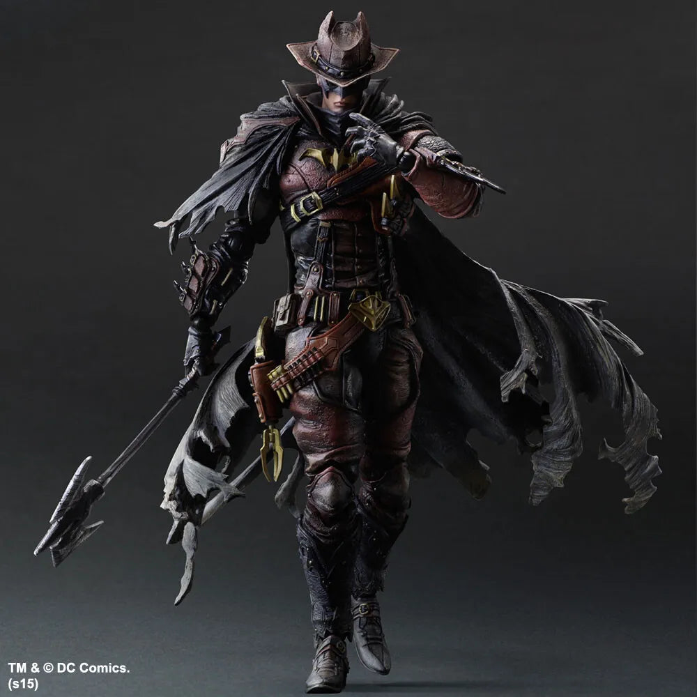 Play Arts Kai Action Figure - Batman Timeless Wild West - Dc Comic