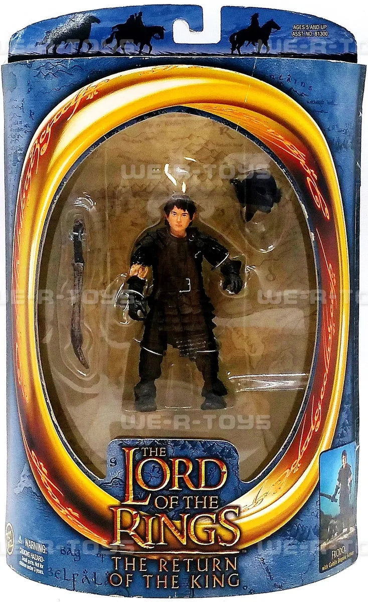 ToyBiz The Lord of the Rings ROTK Frodo with Goblin Disguise Armor Action Figure