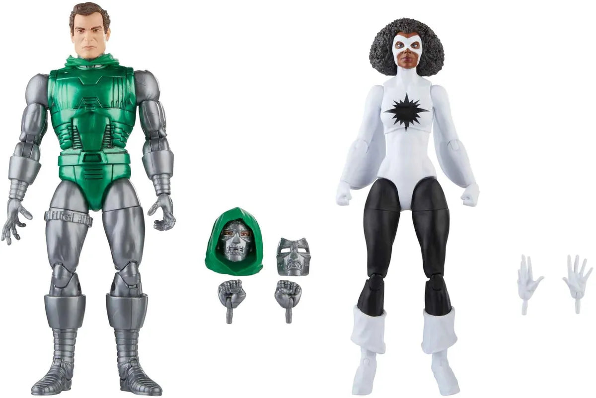 Marvel Avengers Legends Captain Marvel vs. Doctor Doom Action Figure Set - 2pk