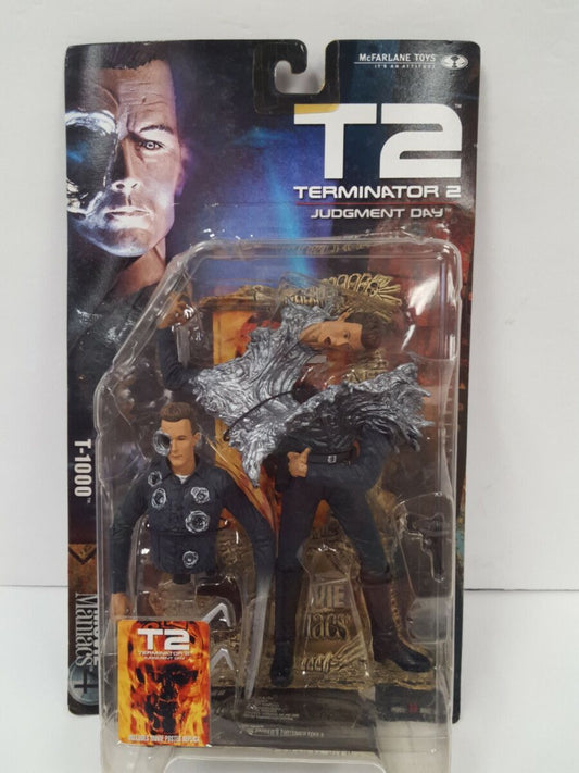 McFarlane Toys Movie Maniacs 4 Terminator 2 T-1000 Action Figure