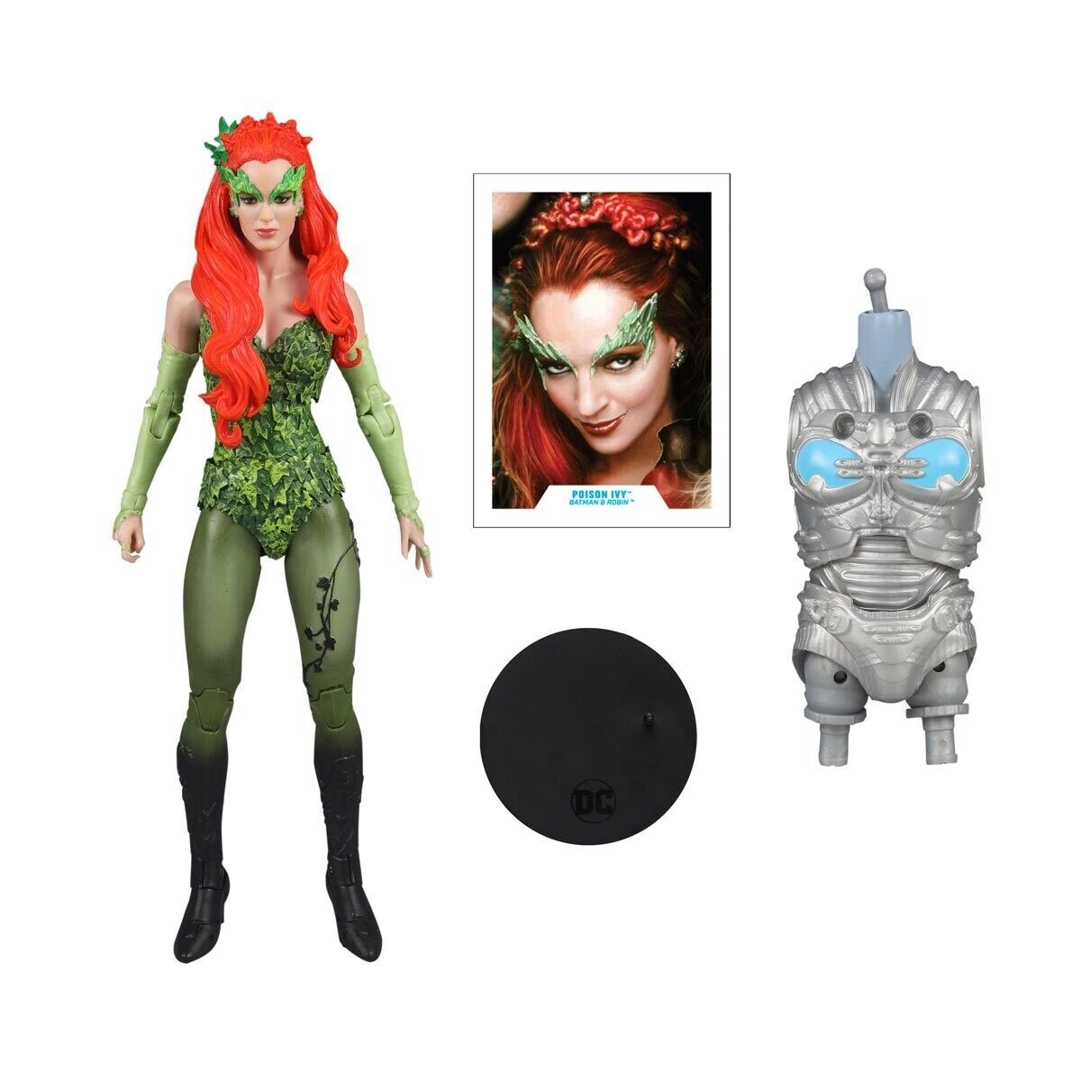 Poison Ivy (Batman & Robin) 7″ Build-A-Figure Mr. Freeze