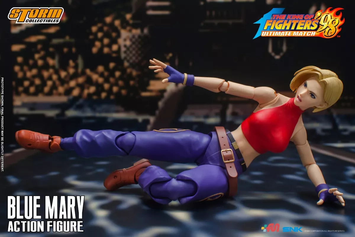 Storm Collectibles The King of Fighters '98 Blue Mary 1/12 Scale Figure