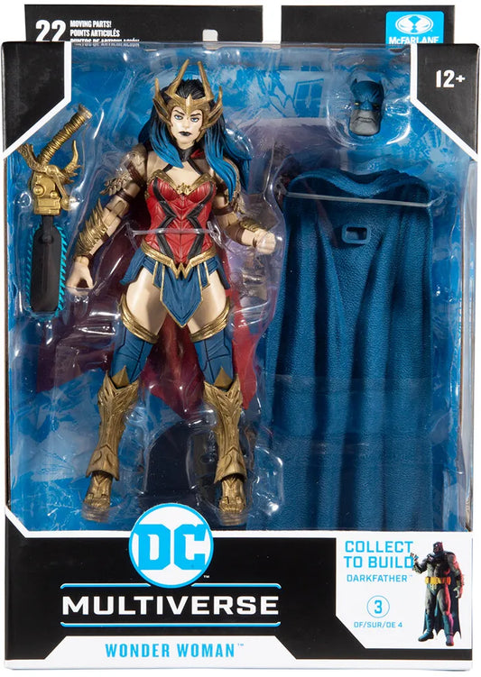 DC Multiverse Series 7" Figure BAF Darkfather Death Metal Wonder Woman