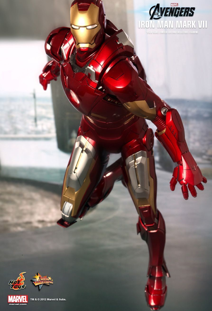 Hot Toys MMS185 Avengers Iron man Mark VII 7 Robert Downey Tony 1/6