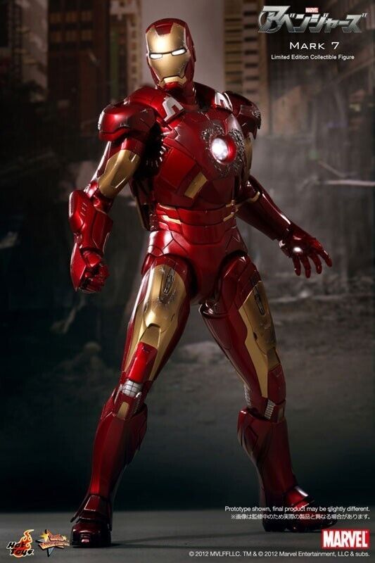 Hot Toys MMS185 Avengers Iron man Mark VII 7 Robert Downey Tony 1/6