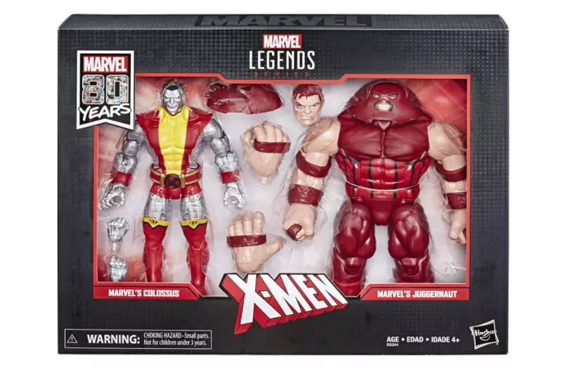 Marvel Legends 80th Anniversary X-Men Colossus & Juggernaut 2-Pack