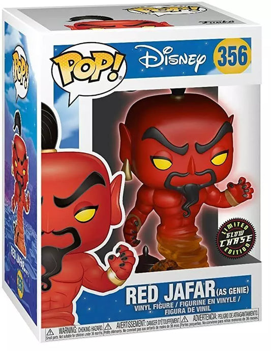 Funko Pop CHASE Disney's Aladdin Jafar Genie