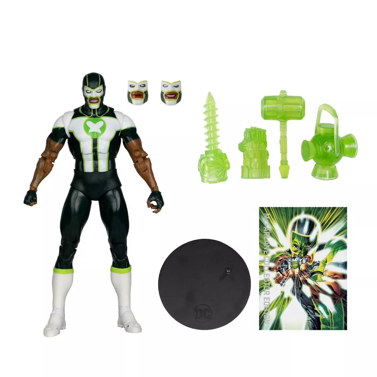 McFarlane Green Lantern (Simon Baz) 7" Action Figure (Platinum Edition)