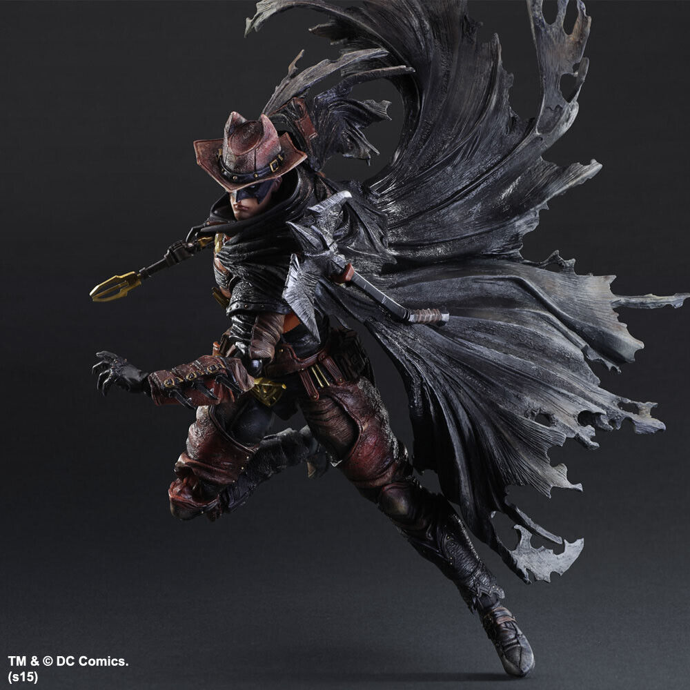 Play Arts Kai Action Figure - Batman Timeless Wild West - Dc Comic