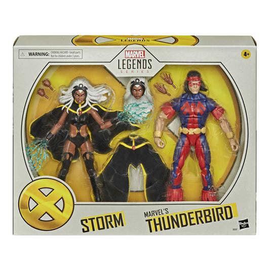 X-Men - Storm & Marvel’s Thunderbird Marvel Legends 20th Anniversary 6’ Action Figure 2-Pack