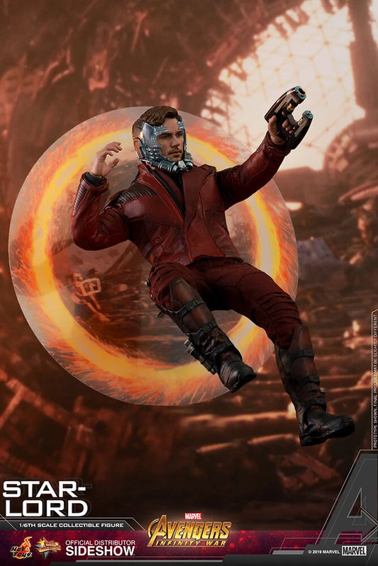 MARVEL The Avengers Infinity War Chris Pratt Star-Lord Hot Toys Sideshow MMS539