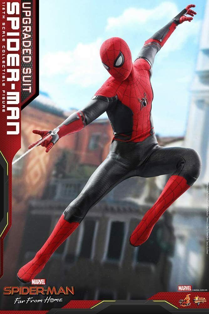 HOT TOYS 1/6 SPIDER-MAN FAR FROM HOME MMS542 UPGRADED SUIT VERSION