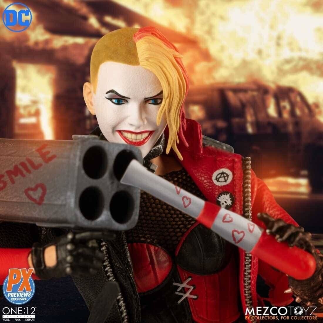 MEZCO TOYZ THE ONE:12 DC Comics Harley Quinn 1/12th Figure Previews Exclusive