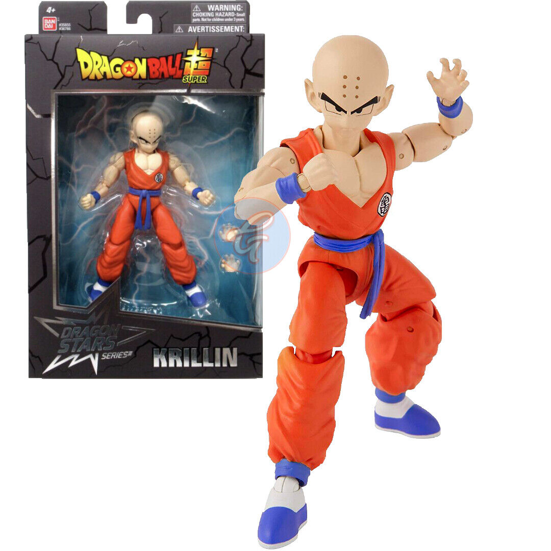 Dragon Ball Super Dragon Stars Krillin 6.5" Action Figure