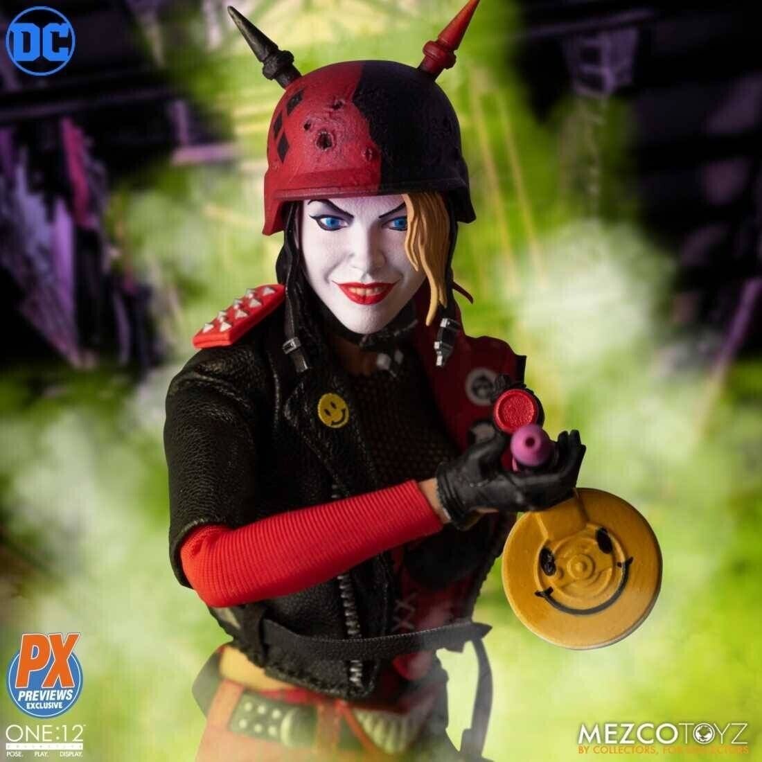 MEZCO TOYZ THE ONE:12 DC Comics Harley Quinn 1/12th Figure Previews Exclusive