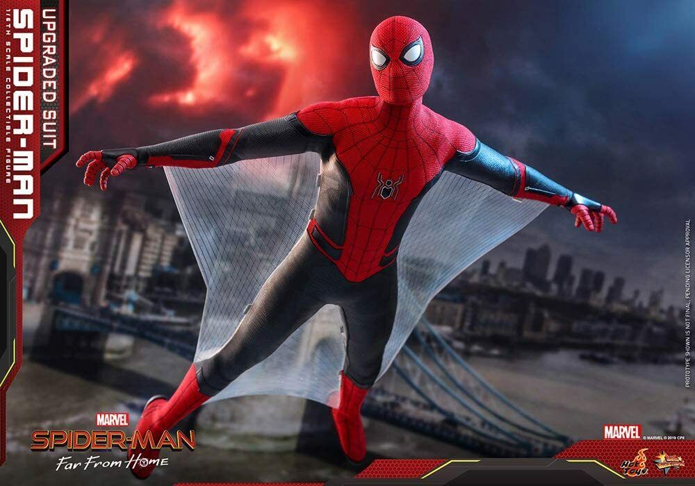 HOT TOYS 1/6 SPIDER-MAN FAR FROM HOME MMS542 UPGRADED SUIT VERSION