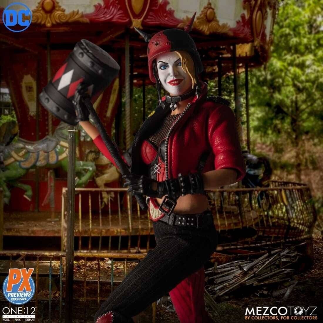 MEZCO TOYZ THE ONE:12 DC Comics Harley Quinn 1/12th Figure Previews Exclusive