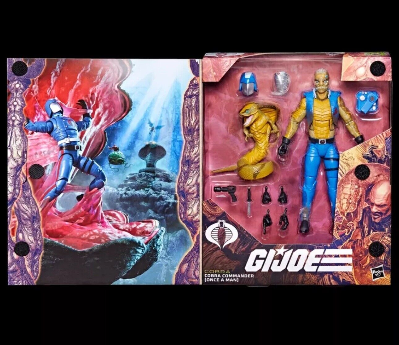 G.I. Joe Classified Series #130 Cobra Commander (Once A Man) SDCC 2024 Exclusive