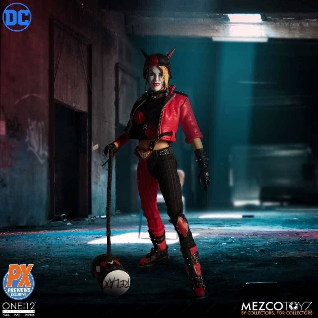 MEZCO TOYZ THE ONE:12 DC Comics Harley Quinn 1/12th Figure Previews Exclusive