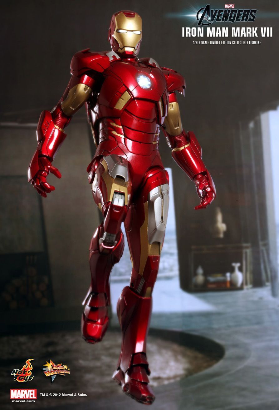 Hot Toys MMS185 Avengers Iron man Mark VII 7 Robert Downey Tony 1/6