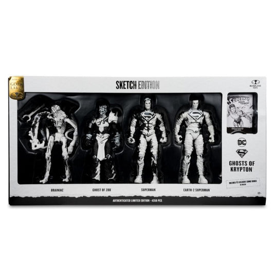 DC Direct Gold Label Superman Ghosts of Krypton Sketch Edition