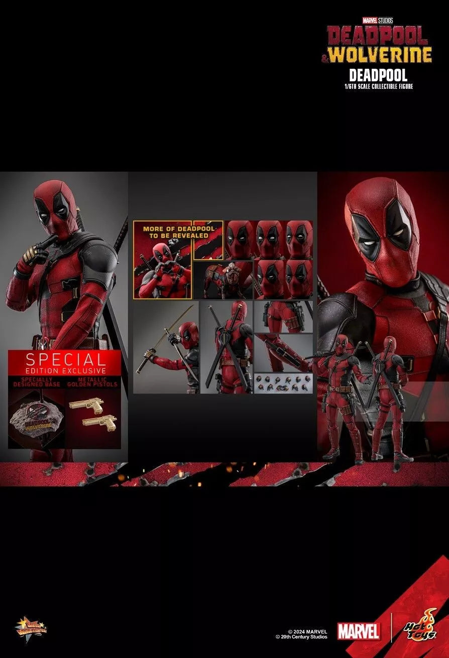 Deadpool & Wolverine (2024) - Deadpool 1/6th Scale Hot Toys Action Figure (Special Edition)