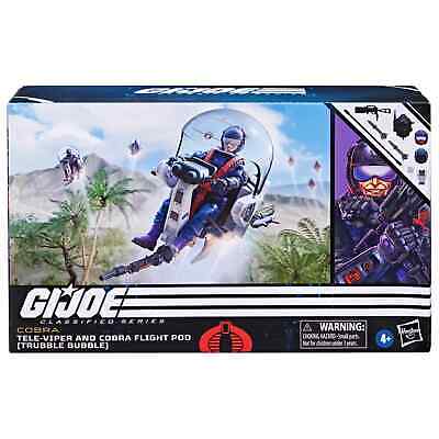 G.I. Joe Classified Series Tele-Viper & Cobra Flight Pod (Trubble Bubble)