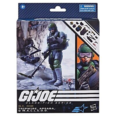 G.I. JOE Classified Series Tripwire Apsara & MACLEOD