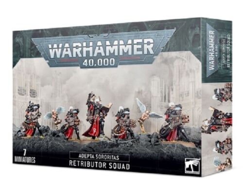 Warhammer 40,000 Adepta Sororitas Retributor Squad Citadel Miniatures