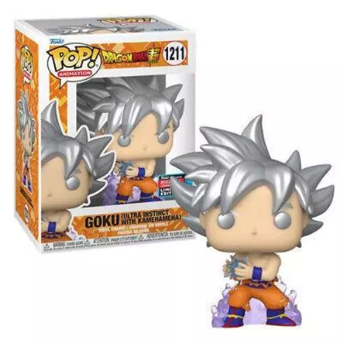 Dragon Ball Super - Ultra Instinct Goku with Kamehameha NYCC 2022 US Exclusive #1211 Pop! Vinyl