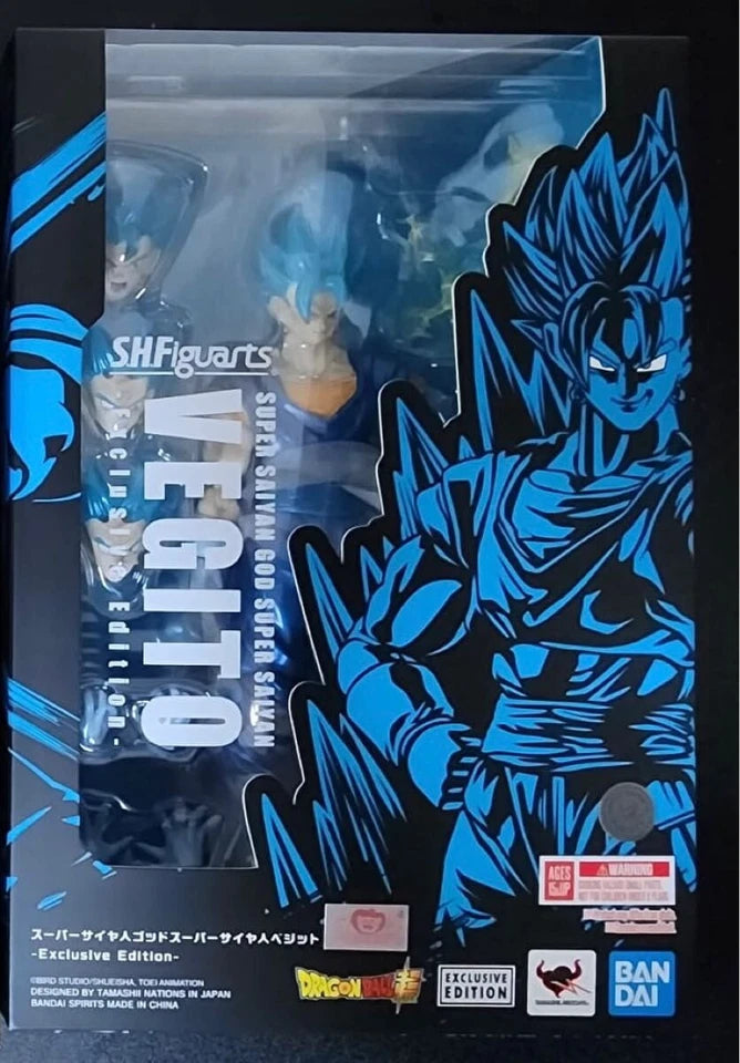 NYCC 2024 TAMASHII NATIONS S.H. FIGUARTS SUPER SAIYAN GOD VEGITO DRAGON BALL Z