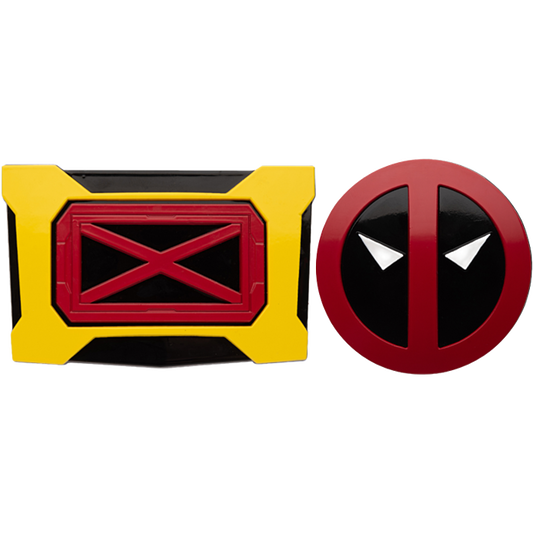 Deadpool & Wolverine (2024) - Deadpool & Wolverine's Belt Buckle Replica Pin 2-Pack