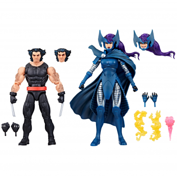 Marvel Legends Series: Wolverine and Psylocke