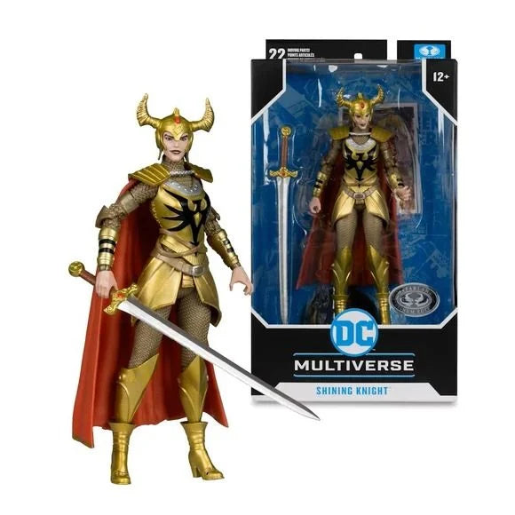 McFarlane DC Multiverse Seven Soldiers of Victory: Shining Knight Platinum Figure