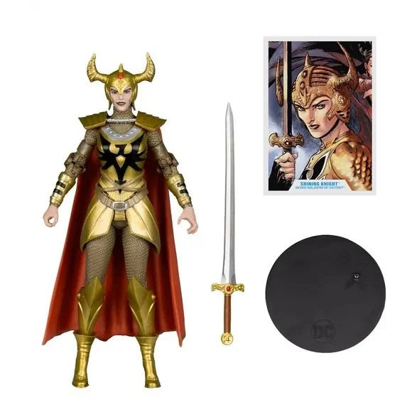 McFarlane DC Multiverse Seven Soldiers of Victory: Shining Knight Platinum Figure