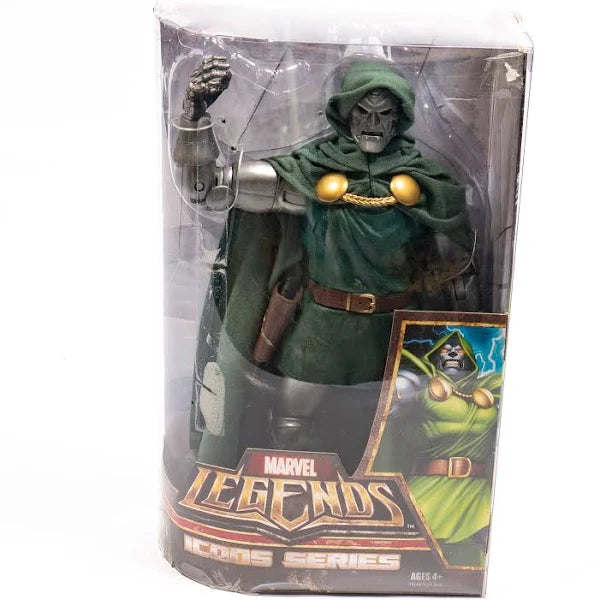 MARVEL LEGENDS ICONS 12" DR DOOM ACTION FIGURE HASBRO 2006