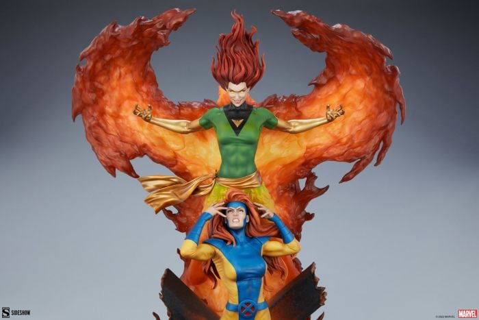 Marvel Comics - Phoenix & Jean Grey Maquette  (Displayed Item)