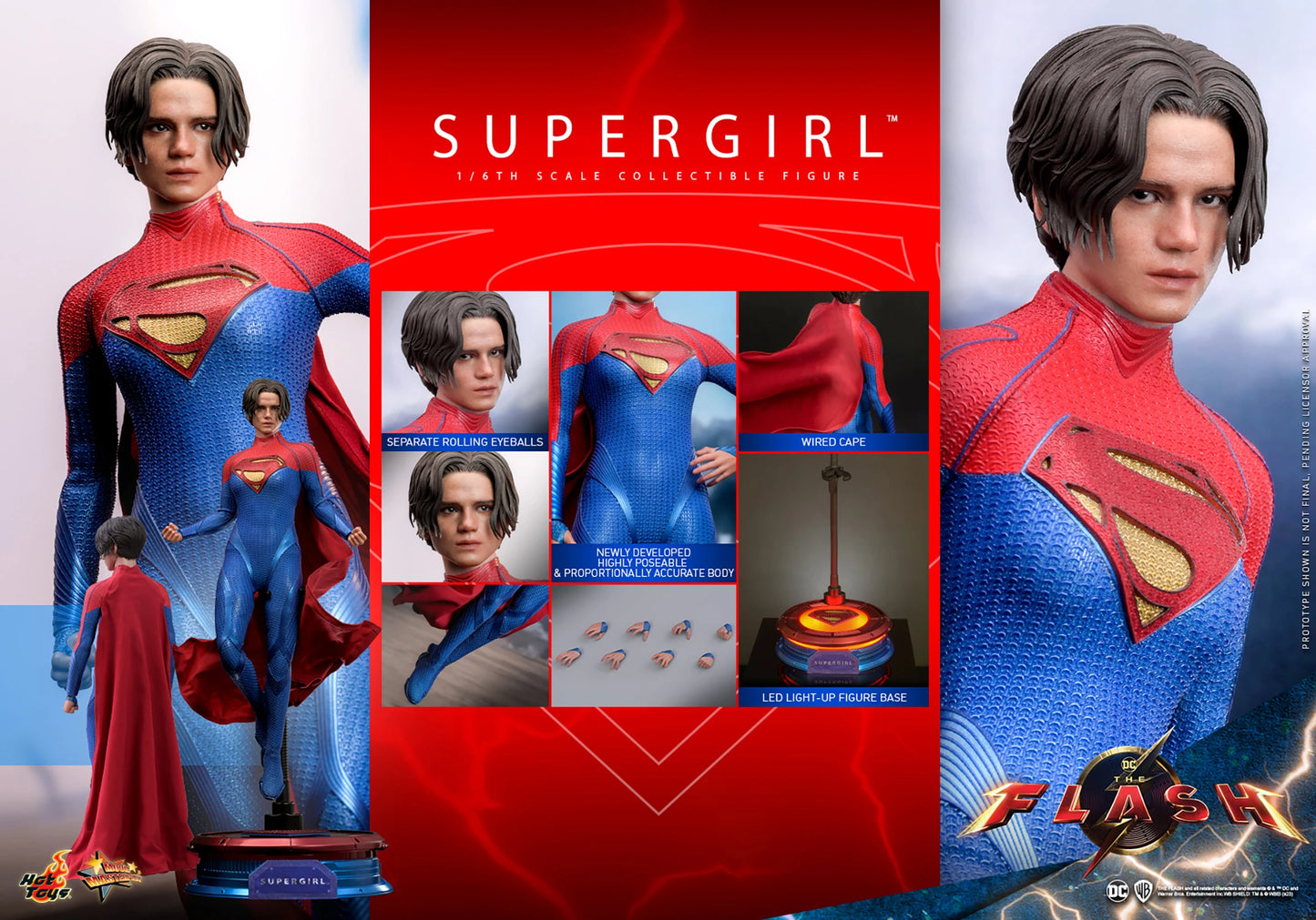 Supergirl - The Flash 2023 - 1/6 Scale Figure by Hot Toys