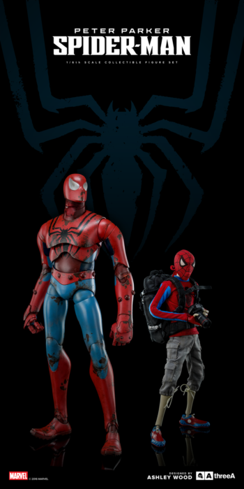 Spider-Man - Peter Parker with Spider-Bot 1/6th Scale Action Figure 2-Pack