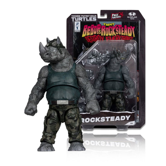 McFarlane Page Punchers Teenage Mutant Ninja Turtles Bebop & Rocksteady