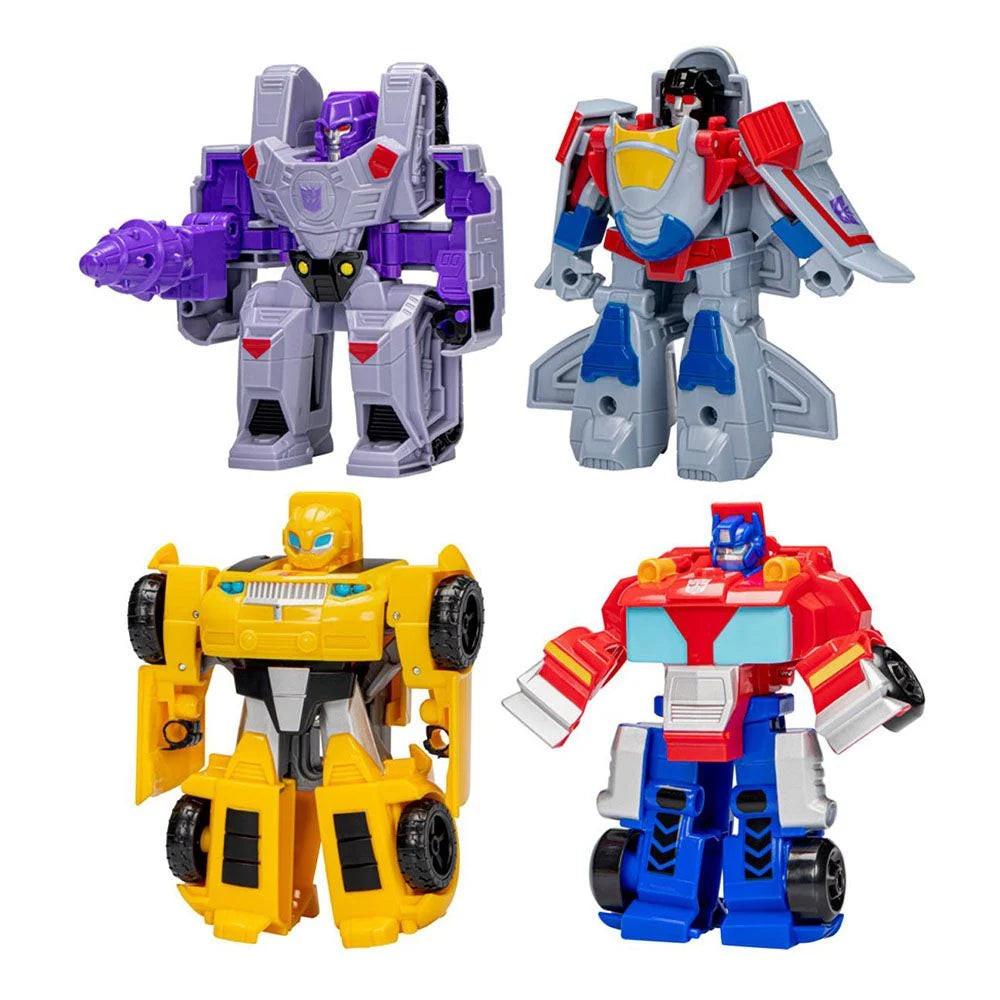 Transformers Heroes Vs Villains 4 Pack Action Figures