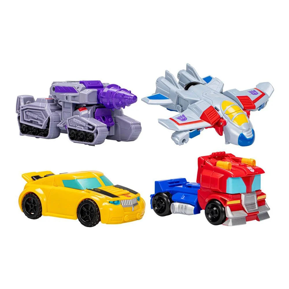 Transformers Heroes Vs Villains 4 Pack Action Figures