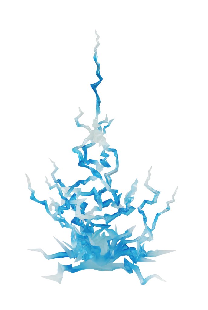 TAMASHII EFFECT THUNDER Blue Ver. for S.H.Figuarts