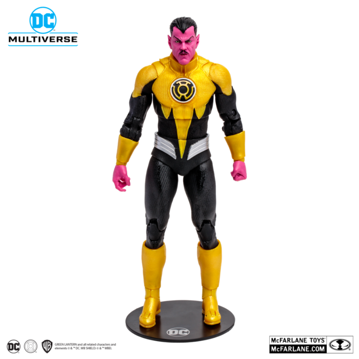 Green Lantern - Sinestro (Sinestro Corps War) DC Multiverse McFarlane Collector Edition 7" Scale Action Figure