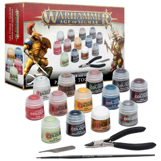 Age Of Sigmar Paint & Tool Set