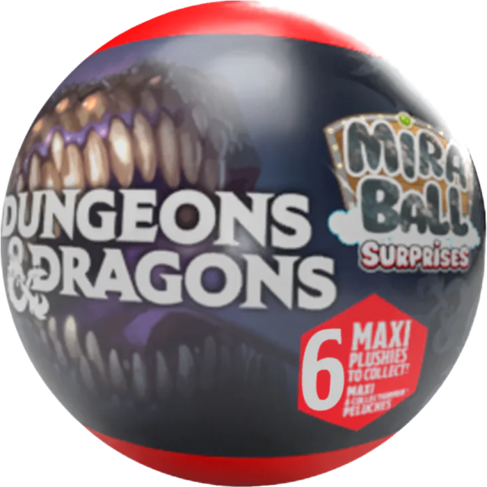 Miraball Surprises - Dungeons & Dragons Blind Ball Plush (Single Unit)