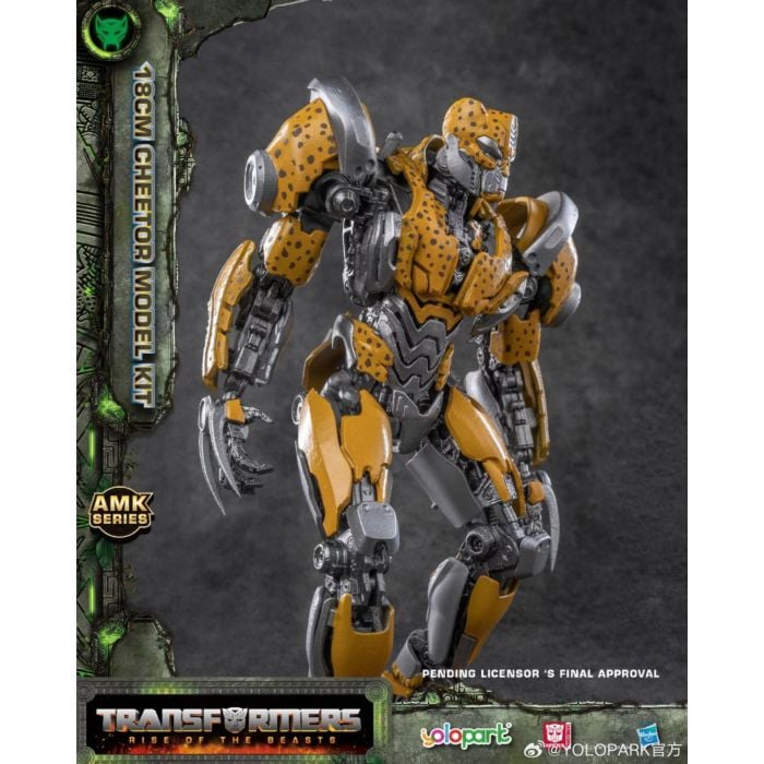 Transformers: Rise of the Beasts - Cheetor AMK Series 7" Articulated Model Kit