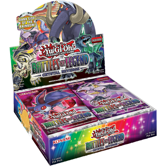 YU-GI-OH BATTLES OF LEGEND CRYSTAL REVENGE BOOSTER PACK