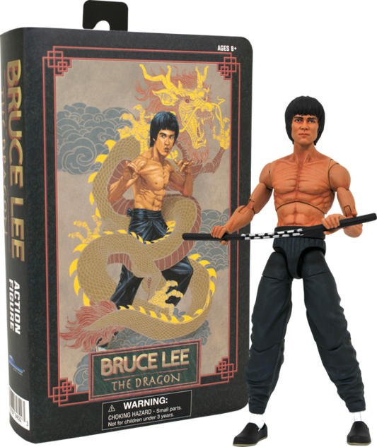 Diamond Select Toys : Bruce Lee : The Dragon (VHS Deluxe 2022 SDCC Exclusive)