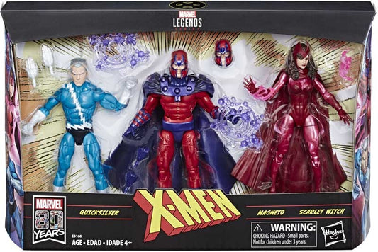 Marvel Legends : Quick Silver & Magneto & Scarlet Witch Three Pack (X-Men)